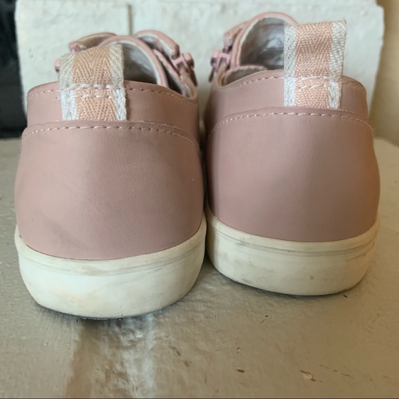 Cat & Jack Lucian Double Zipper Sneakers Size 3 - Picture 9 of 11